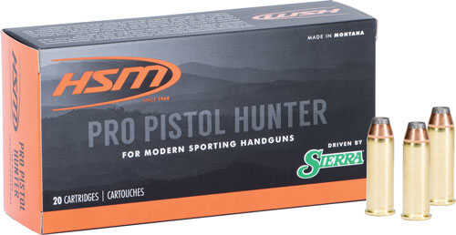 HSM Pro Pistol 45 LC 300 Grain JSP 20 Rounds